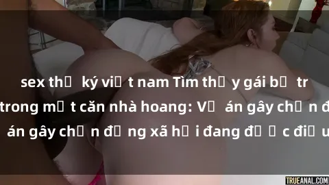 sex thư ký việt nam Tìm thấy gái bị trói và bị hiếp dâm trong một căn nhà hoang: Vụ án gây chấn động xã hội đang được điều tra vào.